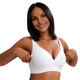 Soutien-gorge Siléor CloudLift Deep V  un confort discret et une forme naturelle tout au long de la journée.