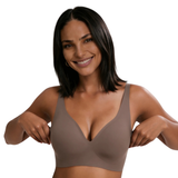 Soutien-gorge Siléor CloudLift Deep V  un confort discret et une forme naturelle tout au long de la journée.