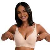 Soutien-gorge Siléor CloudLift Deep V  un confort discret et une forme naturelle tout au long de la journée.