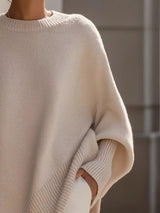 Pull en maille oversize Aurélie - Une élégance douillette pour tous les jours