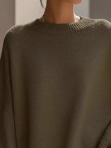 Pull en maille oversize Aurélie - Une élégance douillette pour tous les jours