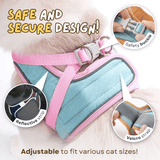 PawLuna - Harnais Anti-Fugue pour Chat Promenades sûres & liberté sans stress