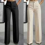 Pantalon de costume taille haute Elegancia – Une silhouette élancée, jour après jour