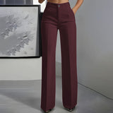 Pantalon de costume taille haute Elegancia – Une silhouette élancée, jour après jour