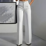 Pantalon de costume taille haute Elegancia – Une silhouette élancée, jour après jour