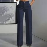 Pantalon de costume taille haute Elegancia – Une silhouette élancée, jour après jour