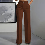 Pantalon de costume taille haute Elegancia – Une silhouette élancée, jour après jour